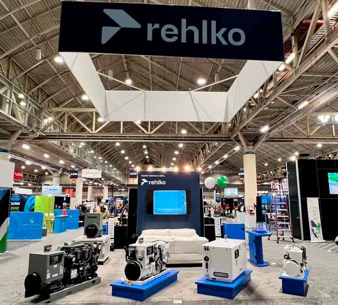 Rehlko at the International WorkBoat Show: Powering the Commercial Marine Industry Forward 26 Rehlko authorized distributor